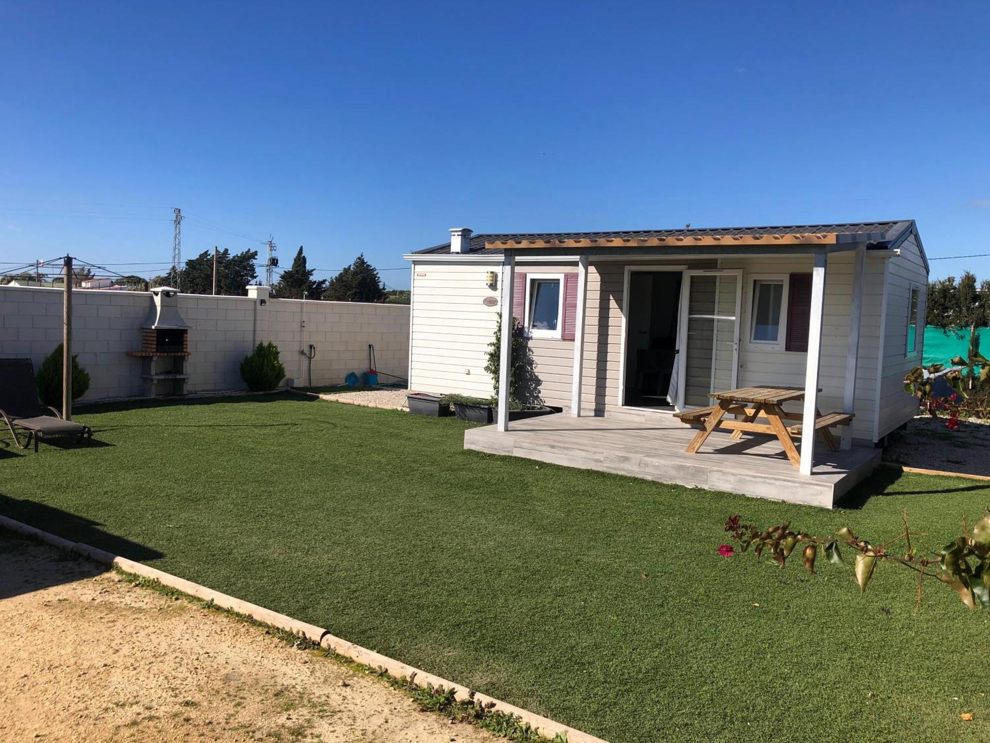 Casa El Palmar Tranquilo Bonito Barato Y Cerca De La Playa! Villa Luaran gambar